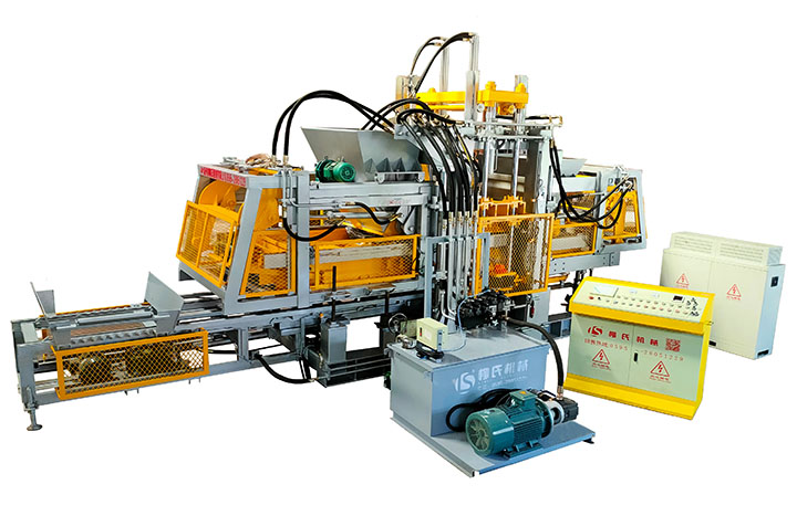 LS—歐版系列PC仿石磚機、透水磚機、路沿石磚機等多功能一體機